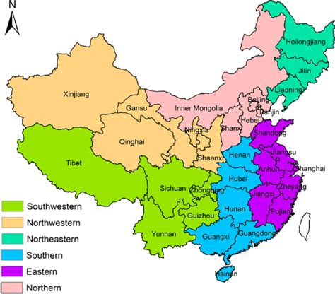 east china area china mainland